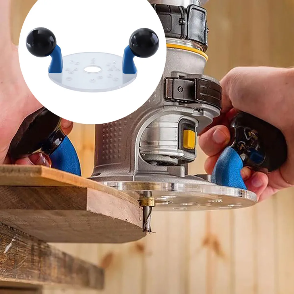 Woodworking Tools Wood Carving Positioning Panel Electric Trimming Machine Diy Slotted Flip Plate Herramientas K30