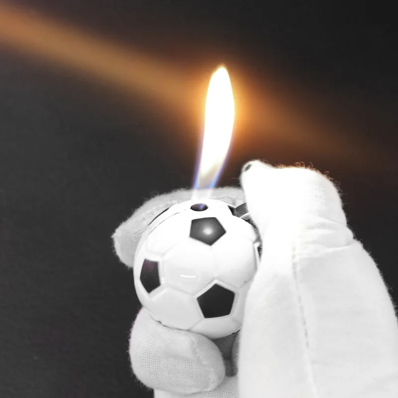Basketball Football Pendant Gas Lighters Unusual Fire Mini Funny Cigarette Lighter Cigar Pipe Gadgets For Men Gift