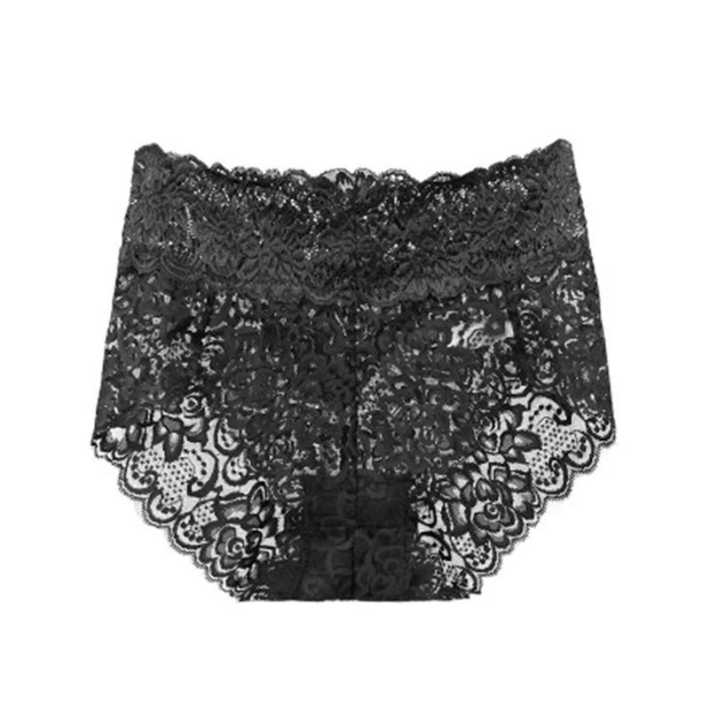 High Waist Women Seamless Lace Panties