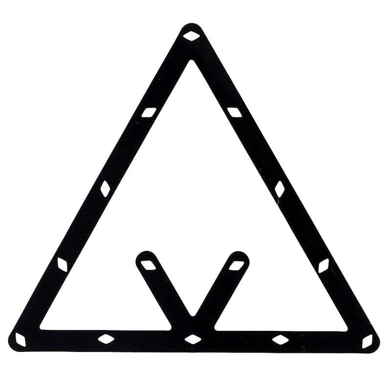 6 шт. треугольный Бильярд стойка позиционирования бильярдный кий аксессуар