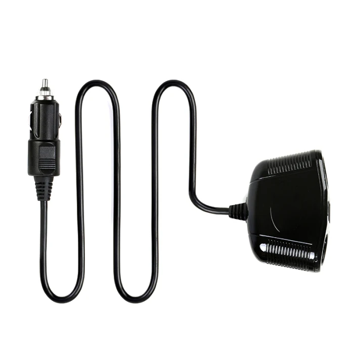 Автомобильный двойной прикуриватель 2 usb порта для зарядки Авто 2.1A зарядное устройство для телефона C44