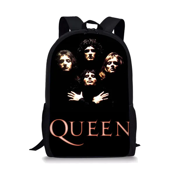 CDZHL695C Школьная сумка tikin Rock The queen Band для мальчиков и подростков, рюкзак для путешествий, посылка для покупок, женская сумка через плечо, Mochila - Цвет: CDZHL695C