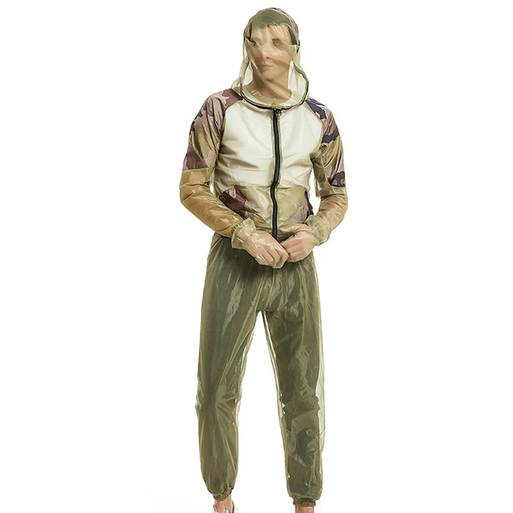 Jungle work Mosquito-proof set Night fishing clothing Breathable and lightweight Effective mosquito-proof | Спорт и развлечения