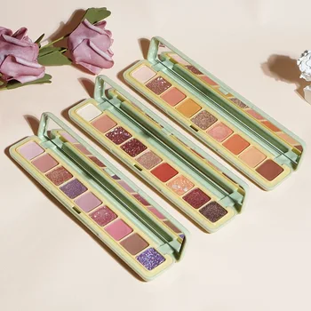 

Avocado green hot hot style 9 color keyboard makeup processing eye shadow