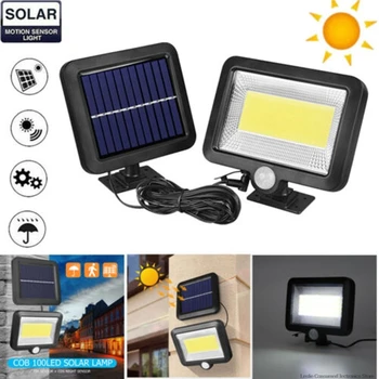 

100LED Solar Lamp with Motion Sensor Solar Lamp Outdoor Lamp Garden Lamp Solar Powered Lamp Lights Home Decor