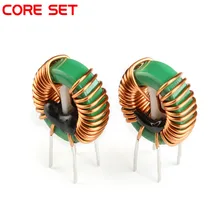 2pcs 22*14*8 2MH 1.0 Linha Filtro de modo Comum indutância indutância de modo comum Engasgar bobina Anular 10A choke indutor