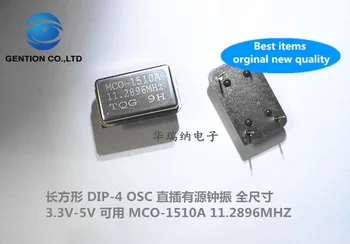 

10pcs 100% orginal new Rectangular DIP-4 OSC TQG MCO 11.2896M 11.2896MHZ