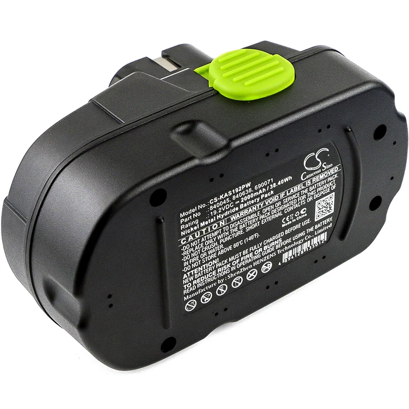 Обновленная батарея Cameron Sino для Kawasaki 19,2 V Unisource, 69007,691034