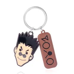 Hunter x Hunter Character Keychain Set - Unique Collectible Keyring Gift (GRAY)