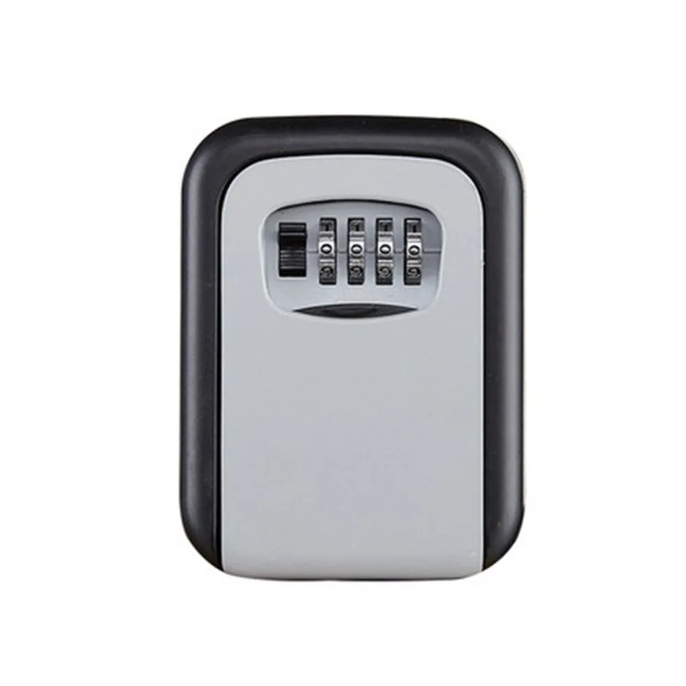 Large Space Weatherproof 4-position Combination Large Size Decoration Key Password  Mechanical Password Key Box Safe Deposit Box