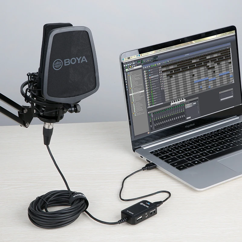 BOYA BY-BCA70 XLR Audio Adapter mic for XLR