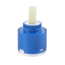 Керамический центральный клапан с одной ручкой, кран для горячей и холодной воды, профессиональные аксессуары, 40 мм, 35 мм, катушка для холостого хода