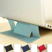 Портативная Регулируемая подставка для ноутбука, клейкая подставка для ноутбука, невидимый складной кронштейн, держатель для планшета для MacBook Pro 13 15 Air 13 для ноутбука