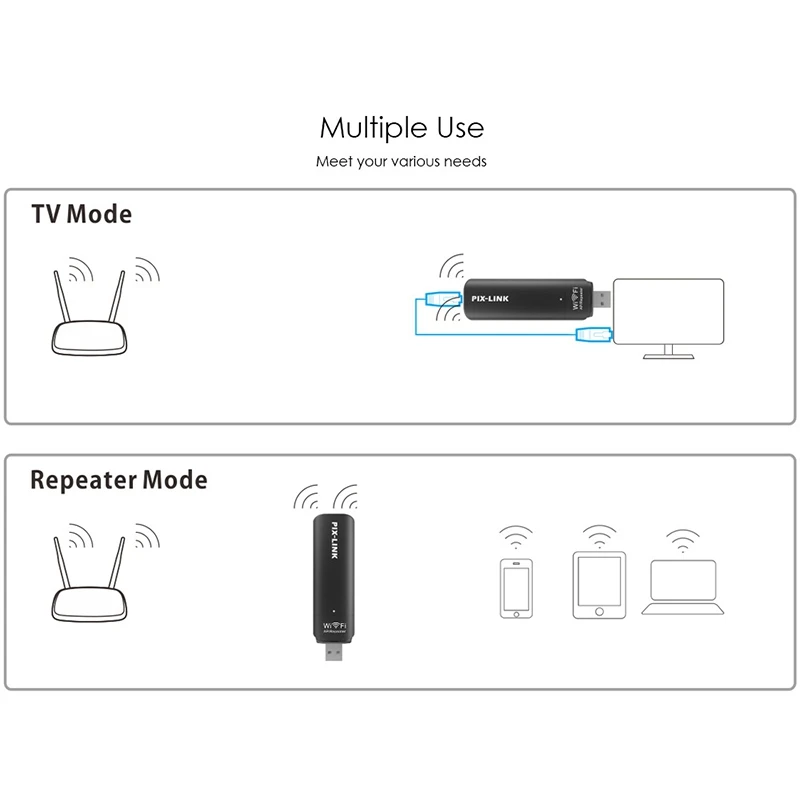 UE03 Портативный ретранслятор USB беспроводной сетевой WiFi усилитель сигнала AP реле
