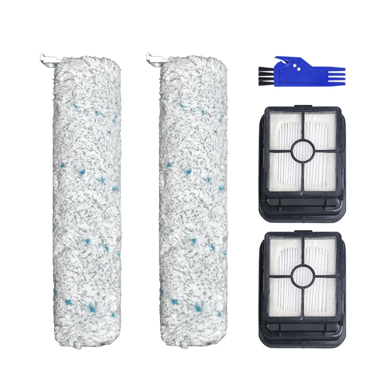 

5 Pcs Pet Brushes Carpet Floor Roller Brush for Bissell 2554A Vacuum Cleaner Dust Hepa Filters Replacement Repair Part