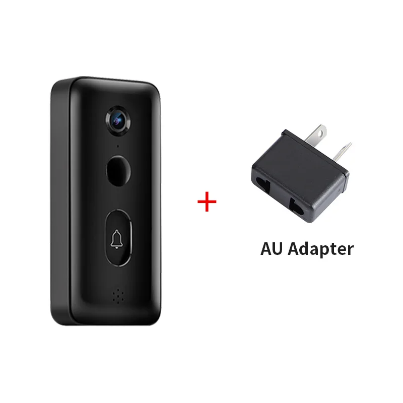 Xiaomi Smart Doorbell 3 Camera WIFI Video 180 Field of View 2K HD Resolution AI Humanoid Recognition Remote Real-time View gate intercom with camera Door Intercom Systems
