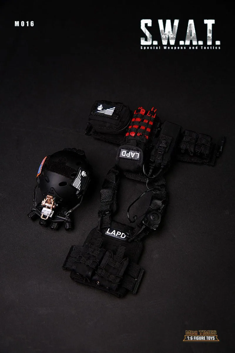 Для коллекции 1/6 масштаб женский Solider Mini Times игрушки SWAT M016 фигурка модель для фанатов праздничные подарки