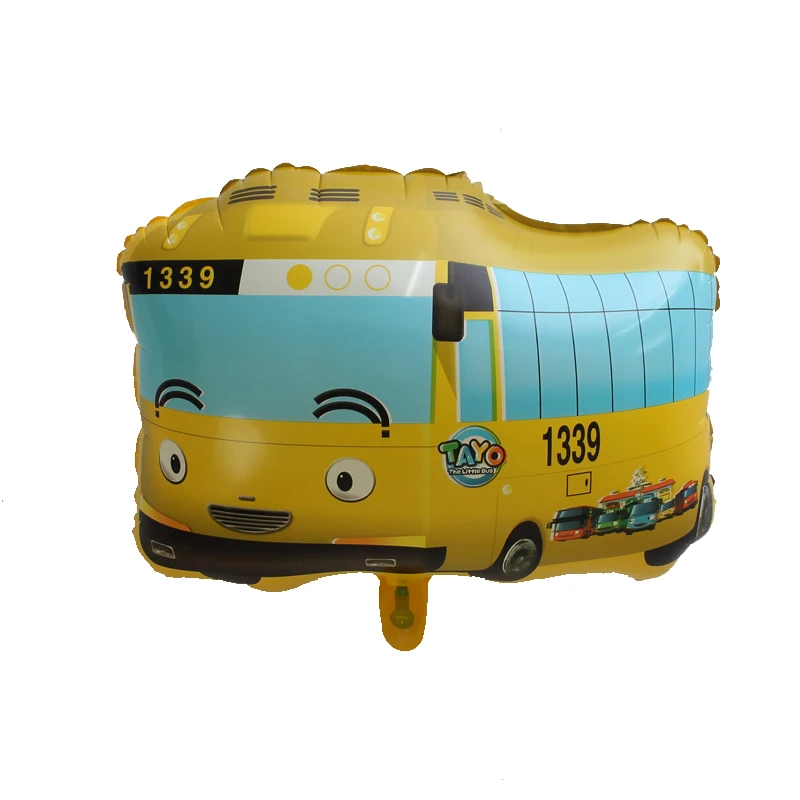 Алюминиевый воздушный шар в форме автомобиля, школьный автобус, поезд, танк, экскаватор, самолет, globos, детский подарок, вечерние воздушные шары для украшения на день рождения