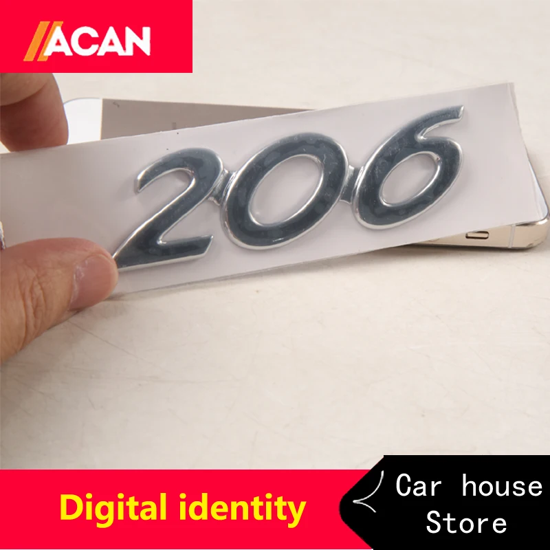 

Car stickers after 3 d silver tree symbol badge decal is suitable for the Peugeot 206 207 307 308 2008 3008 408 508 5008car logo