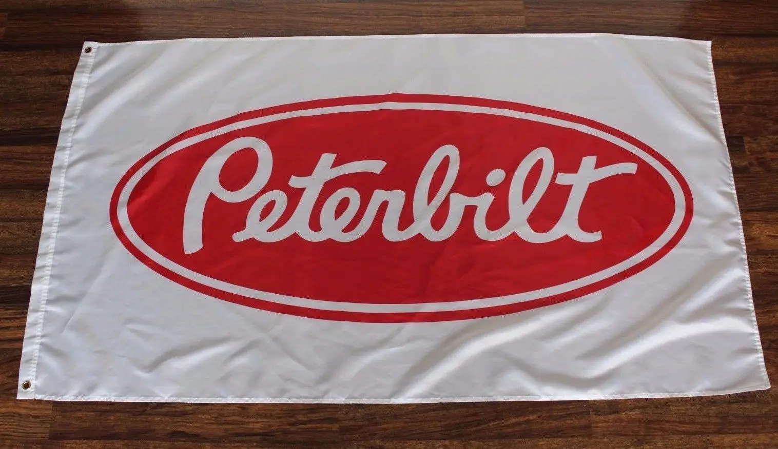 3ft x 5ft 3 x5ft Peterbilt автомобильного баннер, флаг красный, белый осветитель для полу-грузового автомобиля логотип печати баннер, флаг из полиэстера Размеры 150*90 см