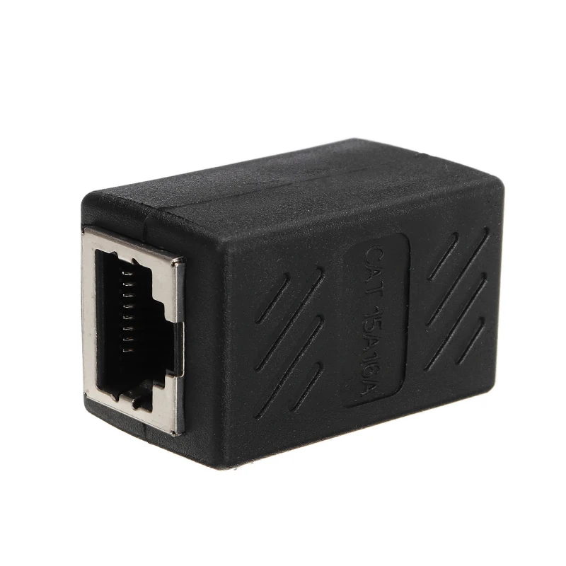 2 шт. RJ45 муфта встроенный Cat7/Cat6/CAT5e Ethernet кабель удлинитель адаптер мягкий (RJ 45)