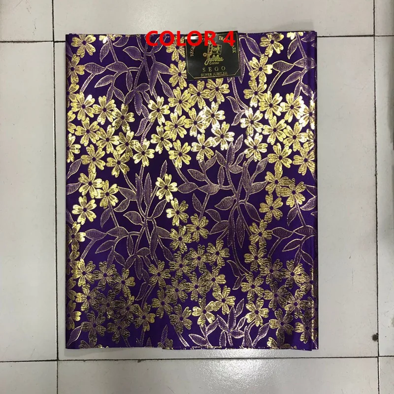 В нигерийском стиле Голову Галстук sego headtie Фиолетовый и Золотой кружевной ткани в нигерийском стиле голову галстук-бабочка женские шарф высокого качества 2 шт/комплект 4 компл./лот