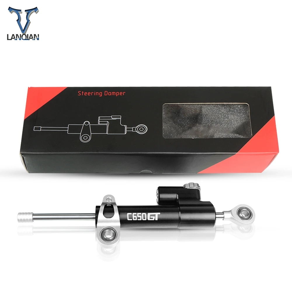 Universal Motorcycle Accessories Stabilizer Damper Steering Mounting For BMW C650GT 2011 2012 2013 2014 2015 2016 2017