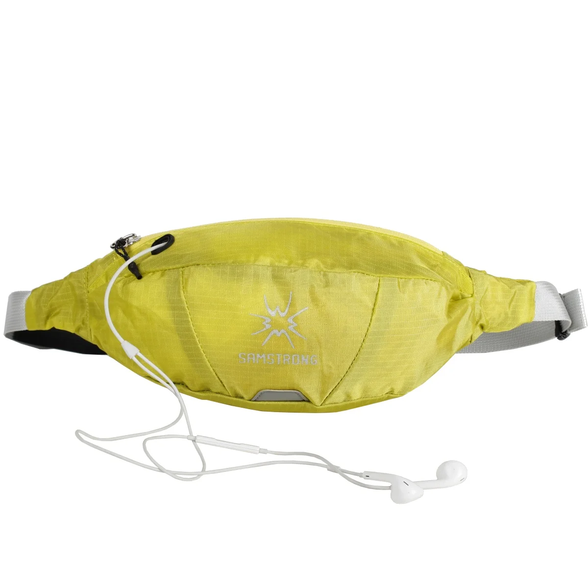 Samstrong Reflective Outdoor Sports Running Fitness Gym Waist Fanny Pack Bag For Sport Trekking Running
