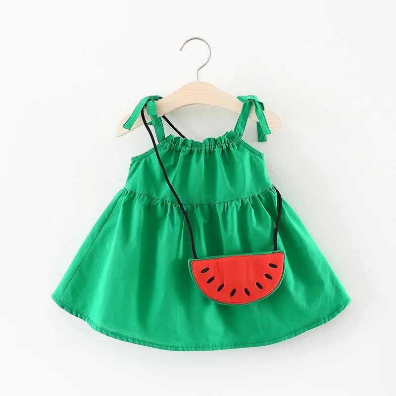 

Childrenswear Baby Summer Wear Women's Small CHILDREN'S Western Style Skirt 0-1-3-Year-Old Children Strapped Dress Summer
