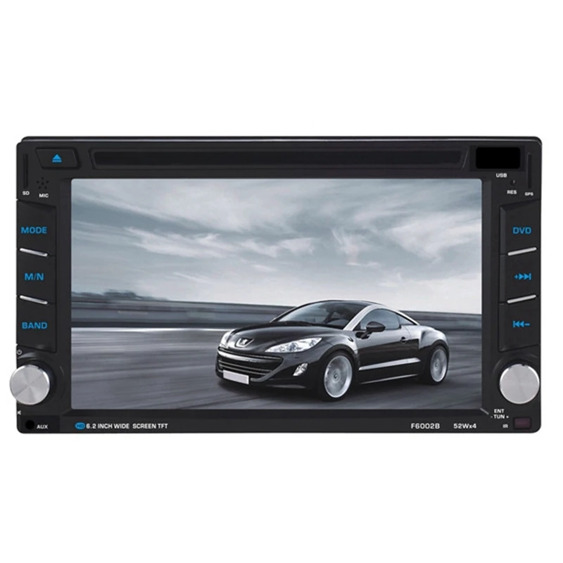 

6.2 Inch Universal Car GPS Navigation Car DVD Stereo MP3 Multimedia Player Support FM Navigator WIFI bluetooth Touch TFT Screen
