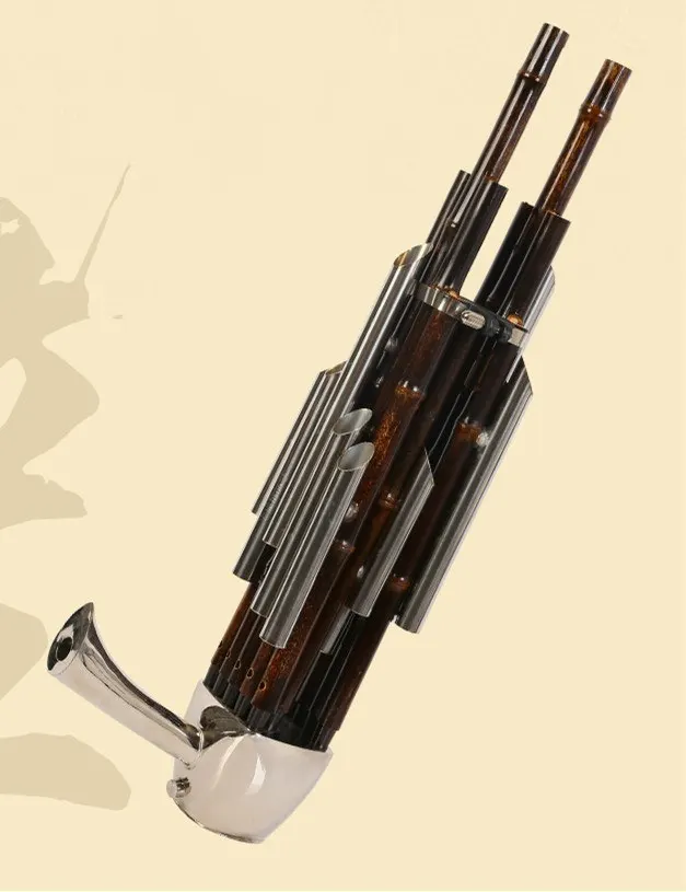 Китайский традиционный музыкальный инструмент BAMBOO SHENG древний тростниковый духовой инструмент sheng D Тон 14/17 ключ sheng