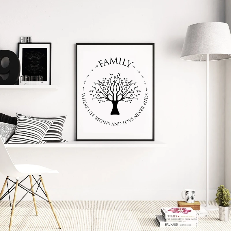 Familie-Zitate-Wand-Kunst-Leinwand-Malerei-Wo-Das-Leben-Beginnt-Und-Liebe-Endet-Nie-Familie-Baum (2)