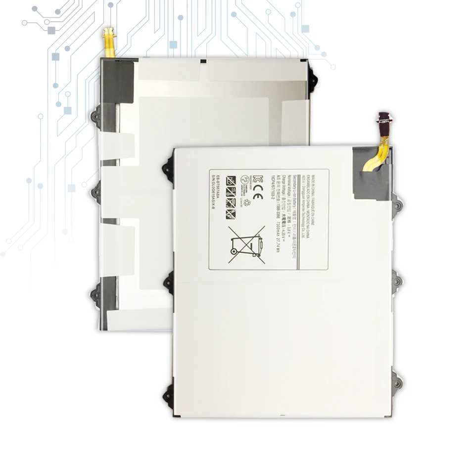 Сменный аккумулятор для Samsung Galaxy Tab E 9,6 SM T567 T567V EB-BT567ABA 7300mAh планшет литий-полимерный аккумулятор