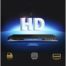 KYYSLB 360*260*33mm 20V 11W-19W ST-668 DVD VCD Player Child 2.0 5.1 HD HDMI Full Area Decoding Coaxial Fiber EVD Player