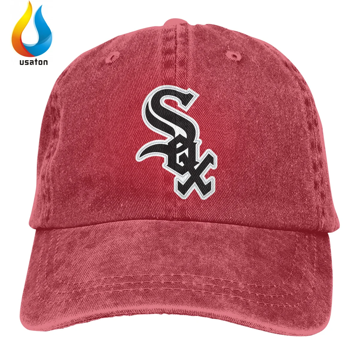 

avatar the last airbender print 3D White Sox logo outdoor leisure Washed Baseball Caps Adjustable Hip Hop hat