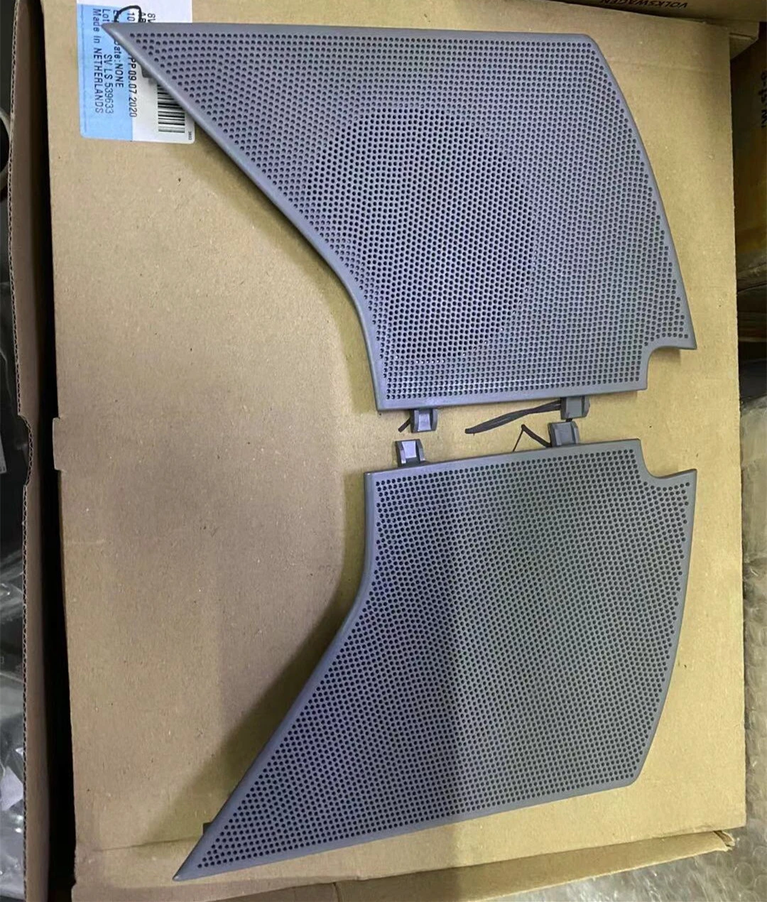 アウディA3 8vフロントドアミッドレンジスピーカーカバーインテリア モールディング AliExpress