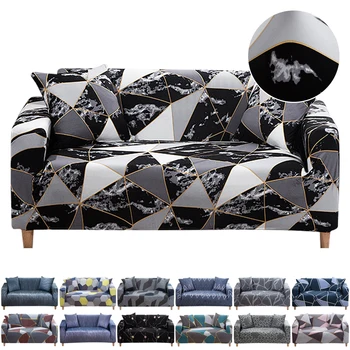 

Stretch Slipcovers Sectional Elastic Stretch Sofa Cover for Living Room Couch Cover L shape Armchair Cover Single/Two/Three seat