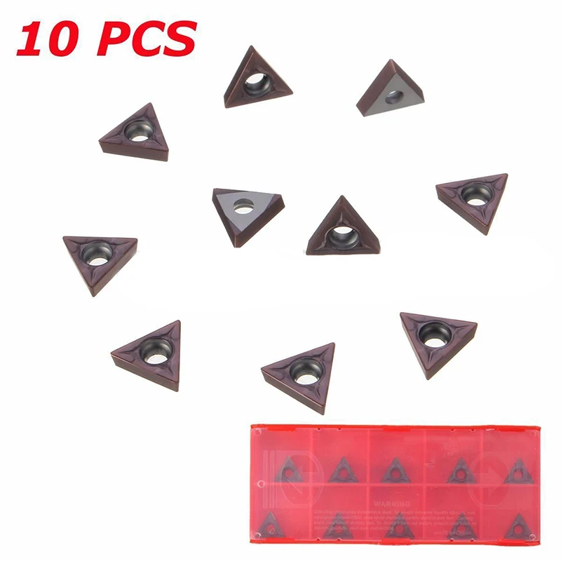 

10pcs/set TCMT110204/TCMT 731 Carbide Inserts For Lathe Turning Boring Tool