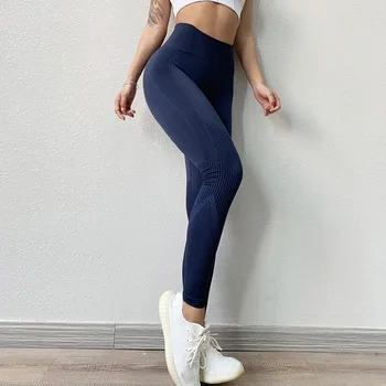 

Women Leggings Compression Pants Tummy Control High Waist Fitness Exercise Pants Lifting Trousers Leggings Seamless Hips Push Up