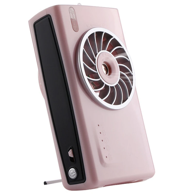 

ABRA-Battery Operated Cooling Fan Personal Camera Handheld Mist Spray Fan Humidifier Electric Portable Usb Rechargeable Fans Out