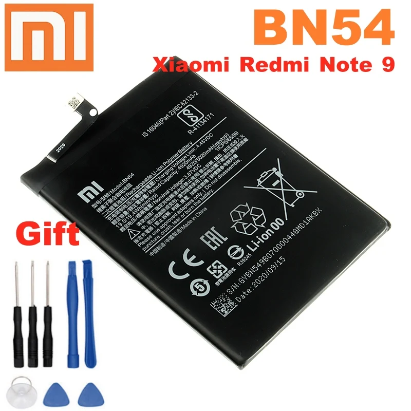 BN54 XiaoMi Оригинальный аккумулятор для телефона крепление спортивной камеры XIAO MI
