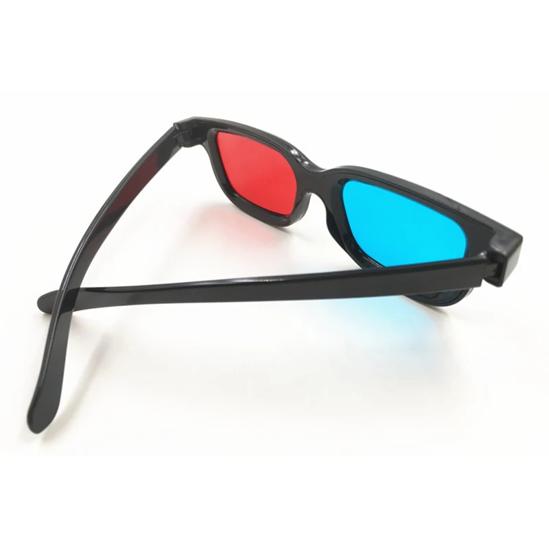 Новые HD очки виртуальной реальности 3D очки красные синие линзы Виртуальная реальность для видео кино игры анаглиф пластиковые стильные 3D очки