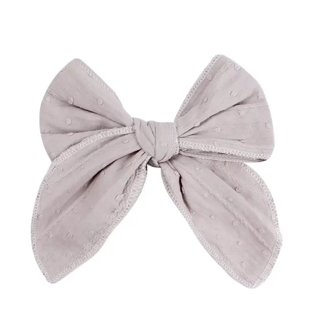 Elegant Chiffon Big Bow Spring Hair Clip Fashion Print Floral Hair Barrette For Women Girls Sweet Hairclip Hair Grip Accessories type 014