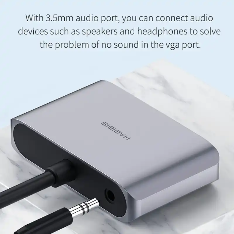 Hagibis Mini Displayport To Hdmi Vga Adapter Thunderbolt 2 Converter 4k Dp Cable For Apple Macbook Air Pro Surface Pro Aliexpress