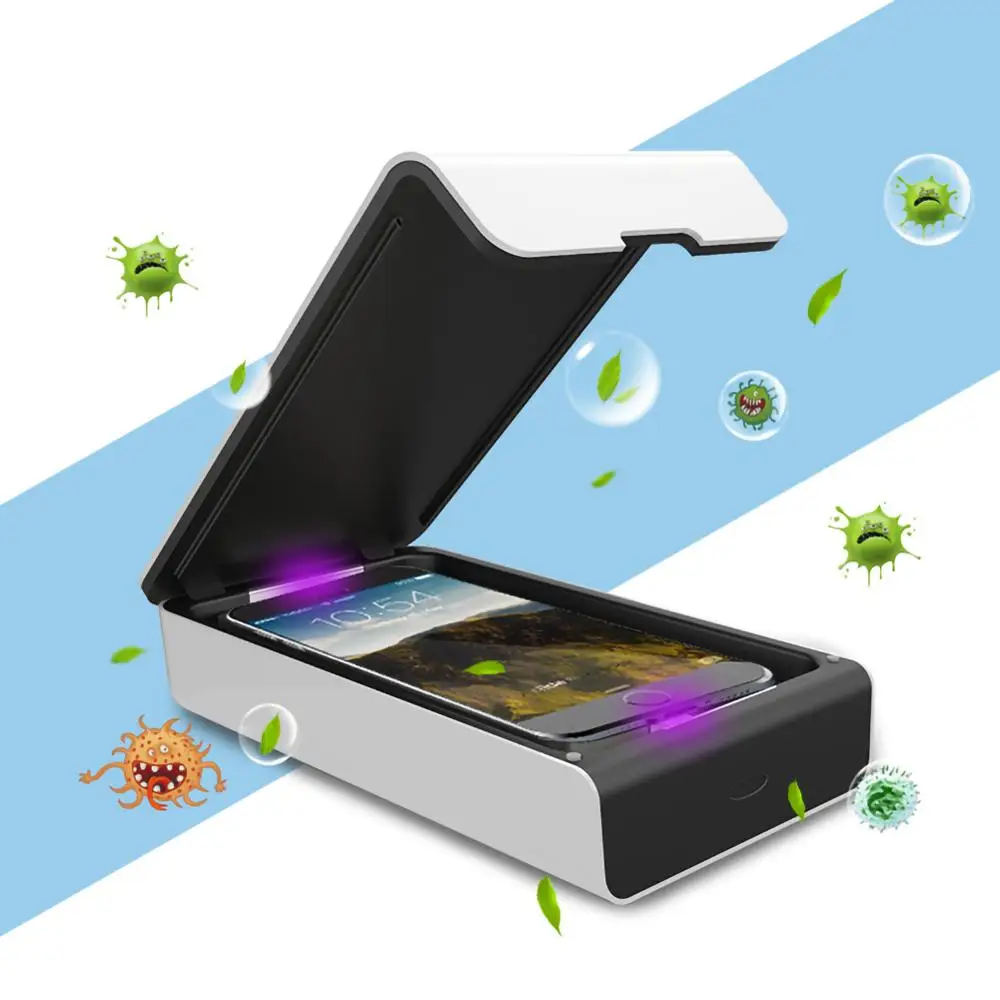 USB anti-virus Portable Aroma UV Sterilizer Box Mobile Phone Cleaner Ultraviolet Disinfection Underwear Briefs UV Sterilizer 5V