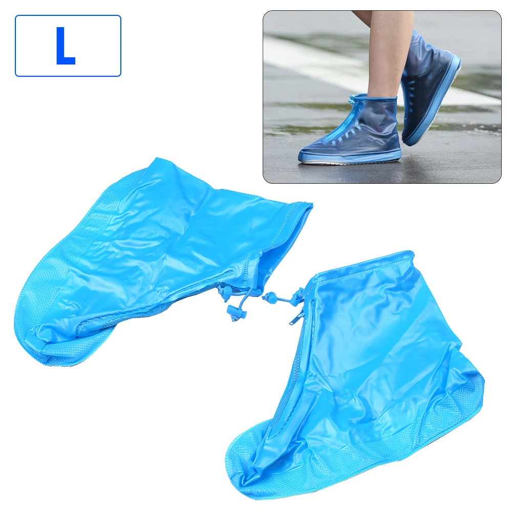 1 Pair Waterproof Shoe Covers Rainproof Men Shoes Covers Rain Boots