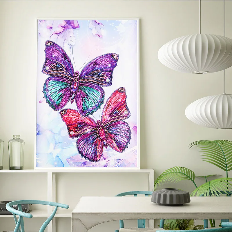 DIY 5D Diamond Painting Butterfly Animals Embroidery Art Dotz Gem Paint Bead Crystal Rhinestone Drill Picture Kits for Adults (3)