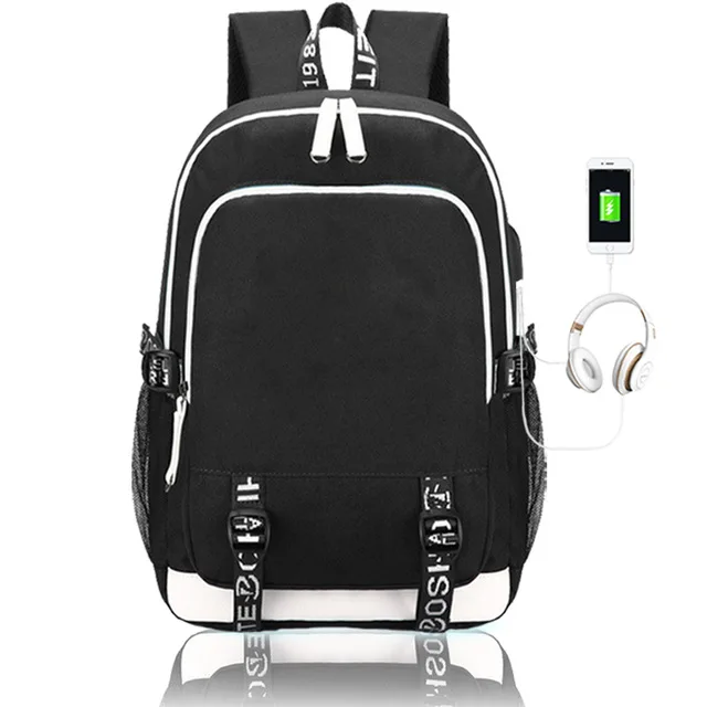 Подростковый рюкзак для мальчиков и девочек, светящиеся школьные сумки, Многофункциональный водонепроницаемый рюкзак для ноутбука, студенческий рюкзак - Цвет: CG5273