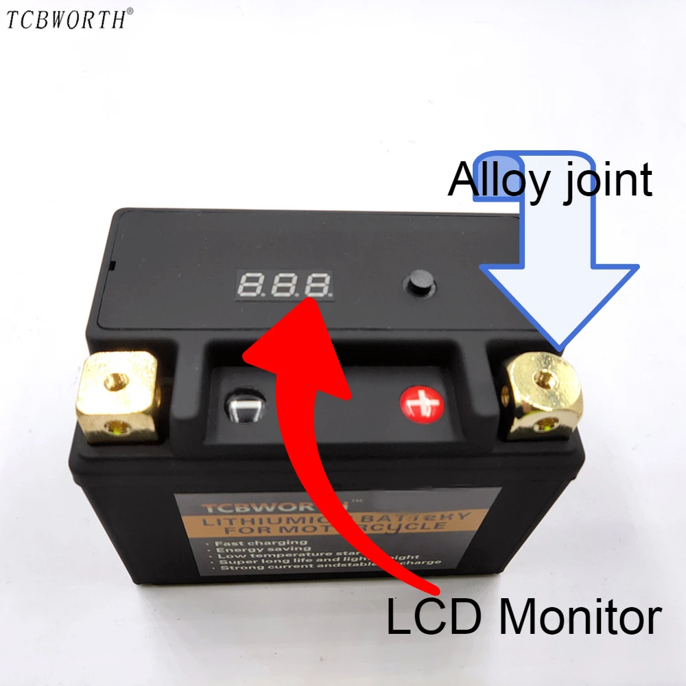 14-BS 12V 14AH 520A фосфат лития АКБ для мотоциклов, устойчив к перепадам температур защита АКБ для мотоциклов, из водонепроницаемого материала