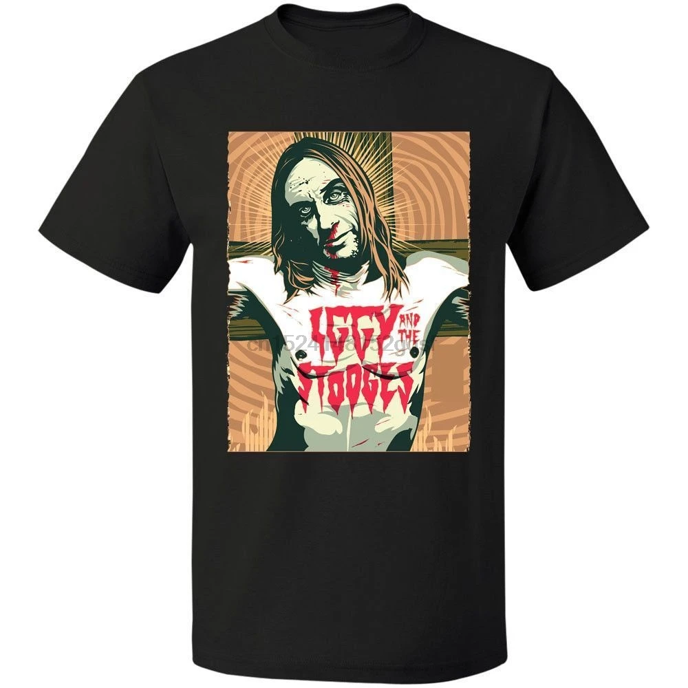 Футболка THE stoogs band IGGY POP | Мужская одежда